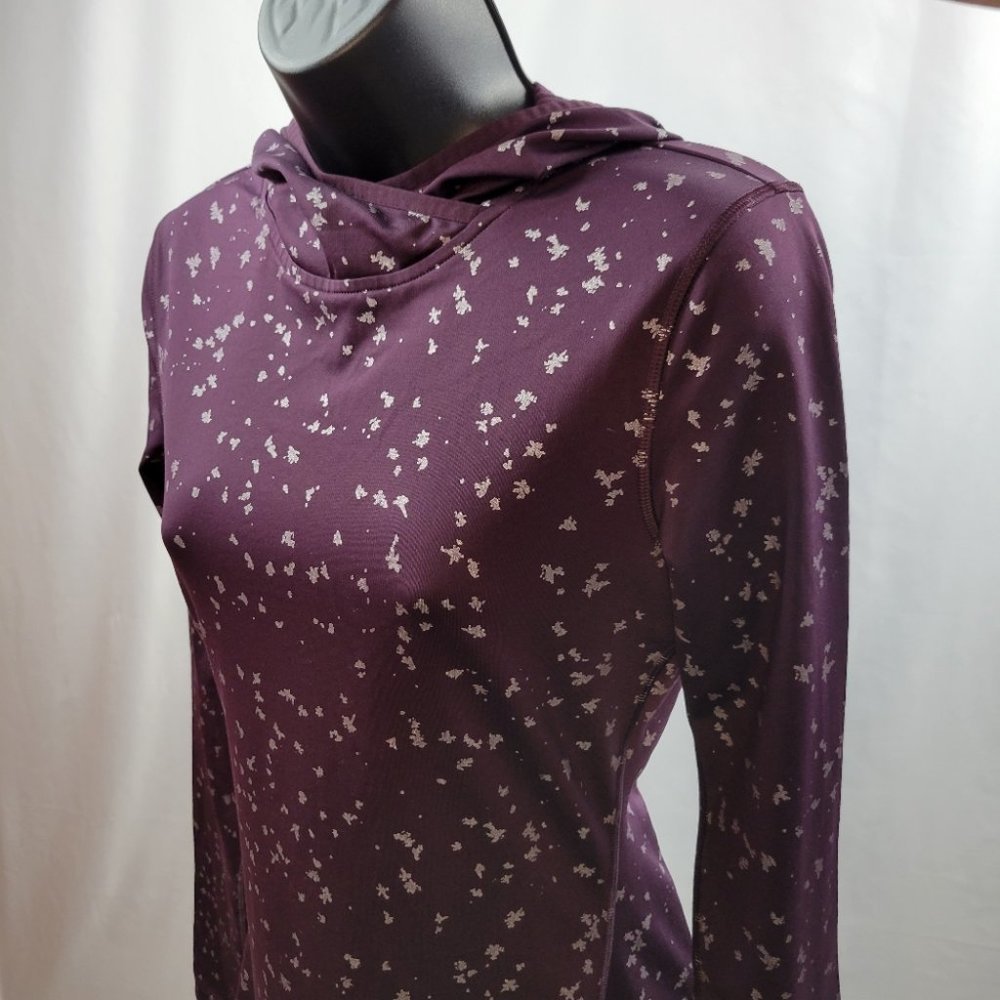 Under Armour Coldgear Infrared Hoodie Purple Size Small